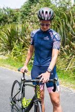 Load image into Gallery viewer, Women's pink bibshorts