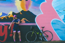 Load image into Gallery viewer, Women's pink bibshorts