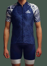 Load image into Gallery viewer, Men&#39;s navy bibshorts
